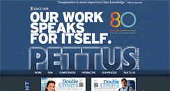 Desktop Screenshot of pettusadvertising.com